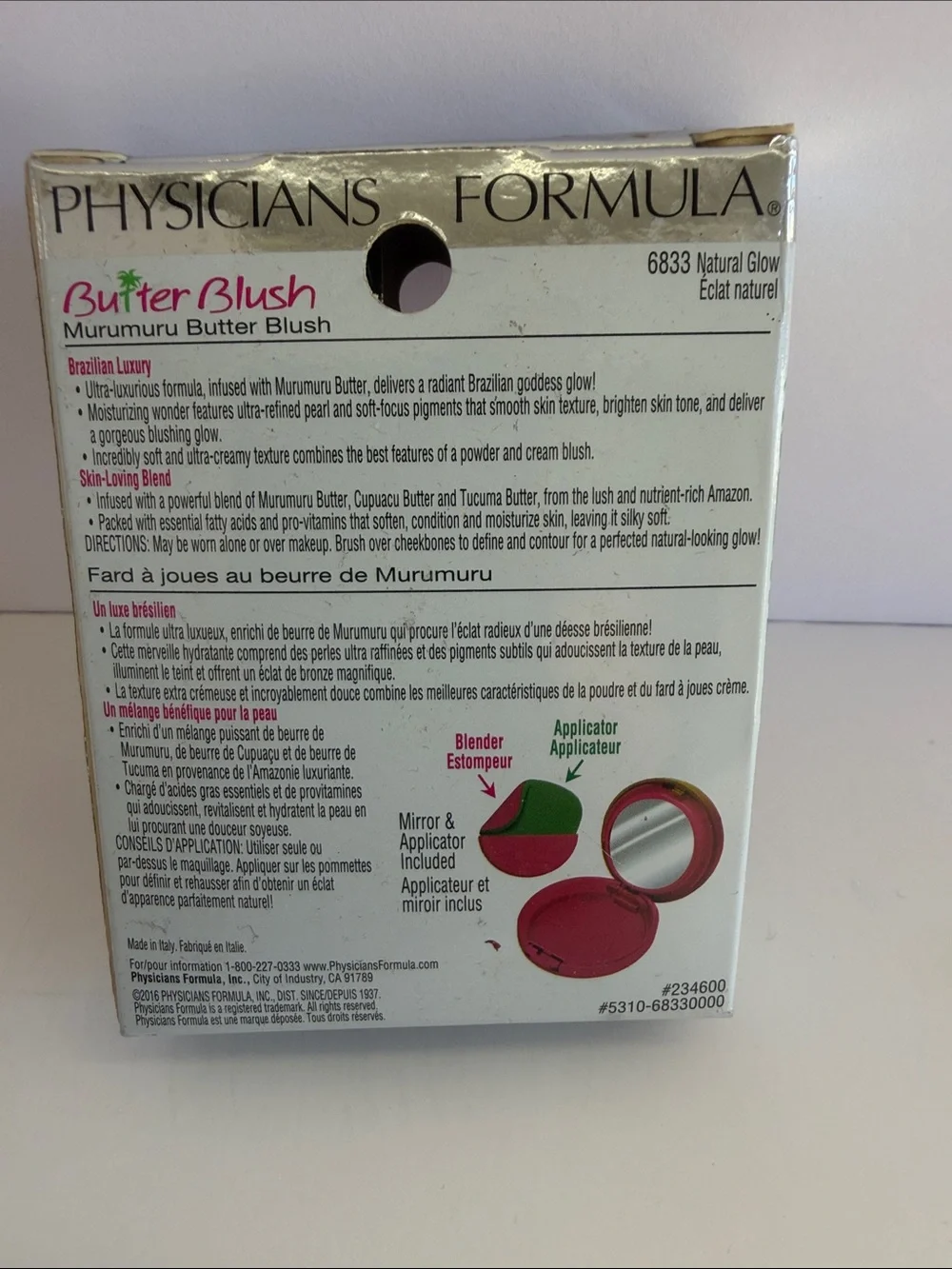 Physicians Formula Murumuru Butter Blush, Natural Glow